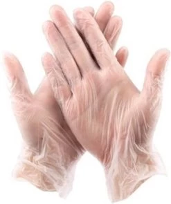 LifeStar-Vinyl Wegwerphandschoenen-100 St.-poedervrij-transparant-Maat M- Beschikbaar S-M-L-XL -Schoonmaakproducten Winkel 1004x1200 2