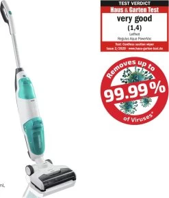 Leifheit Regulus Aqua PowerVac – Draadloze Vloerreiniger 2in1 -Schoonmaakproducten Winkel 1021x1200