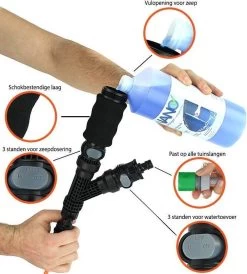 Aquacopic - Telescoopsteel Set Met Borstel - 11 Meter -Schoonmaakproducten Winkel 1080x1200