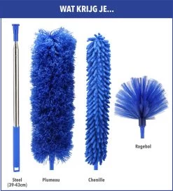 Telescopische Plumeau – Uitschuifbaar – Microvezel – Set Van 3 Opzetstukken – Stoffer – Ragebol 15 Telescopische Plumeau – Uitschuifbaar – Microvezel – Set Van 3 Opzetstukken – Stoffer – Ragebol -Schoonmaakproducten Winkel 1084x1200 1