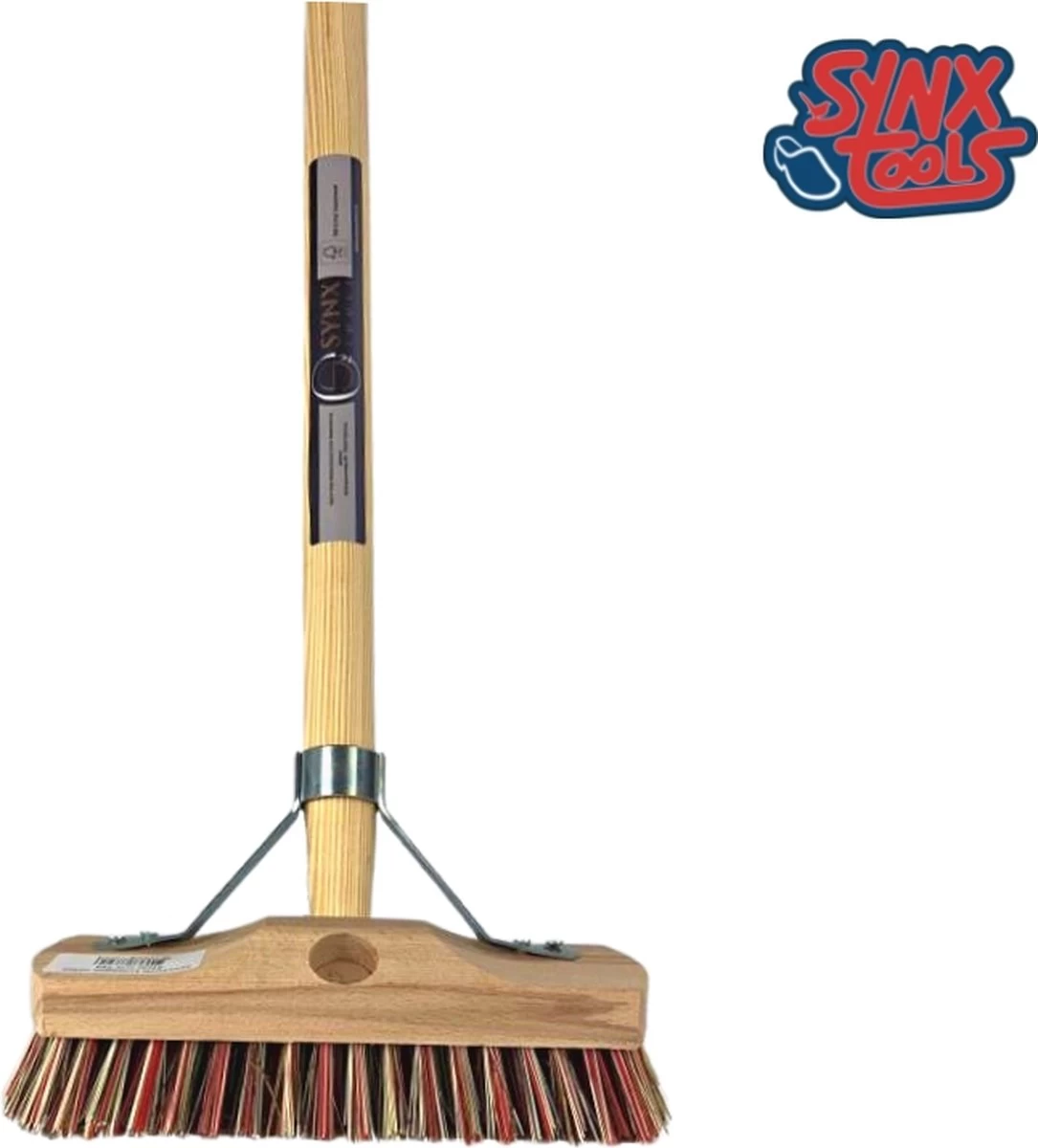 Synx Tools Luiwagen Union Mix Nylon Extra Hard 22cm - Tegel Bezem Schrobber- Bezemsteel - Schoonmaakbezem - Schrobborstels - Bezems Met Steel 150 Cm 3 Synx Tools Luiwagen Union Mix Nylon Extra Hard 22cm - Tegel Bezem Schrobber- Bezemsteel - Schoonmaakbezem - Schrobborstels - Bezems Met Steel 150 Cm