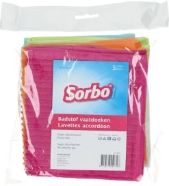 Sorbo Badstof Vaatdoeken 35 X 35 Cm 5 Stuks -Schoonmaakproducten Winkel 1089x1200