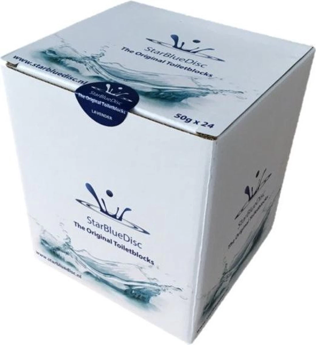 Starbluedisc Toiletblok Jaarverpakking A 24 Stuks Blauw 8 Starbluedisc Toiletblok Jaarverpakking A 24 Stuks Blauw - Afbeelding 6