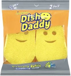 Scrub Daddy - Dish Washer - Scrub Mommy - Afwas Borstel - Incl. 2 Extra Sponzen -Schoonmaakproducten Winkel 1128x1200 1