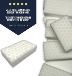 10x Wonderspons | Powerspons | Extra Sterk | Melamine Spons -Schoonmaakproducten Winkel 1128x1200