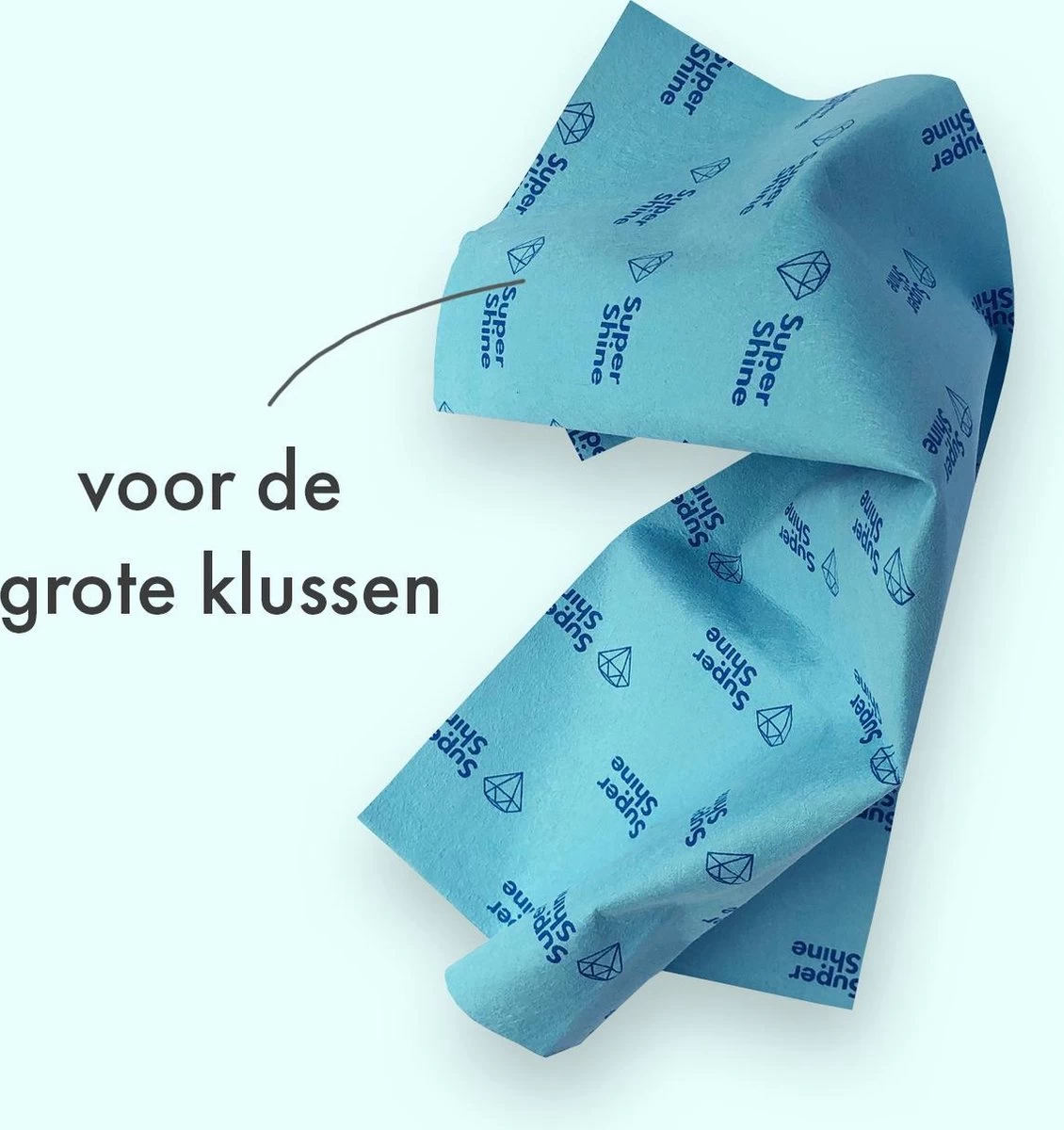 Super Shine Microvezel Schoonmaakdoek - Xlarge - 50 X 35 Cm - Wasbaar - Super Sterk - Hygiënisch 7 Super Shine Microvezel Schoonmaakdoek - Xlarge - 50 X 35 Cm - Wasbaar - Super Sterk - Hygiënisch - Afbeelding 5