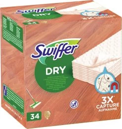 Swiffer Vloerdoekjes Houten Vloeren - Parket - Laminaat - 34 Stuks -Schoonmaakproducten Winkel 1141x1200 1