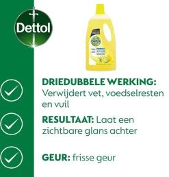 Dettol - Power & Fresh - Allesreiniger - Citrus - 8 X 1 Liter -Schoonmaakproducten Winkel 1149x1200 2