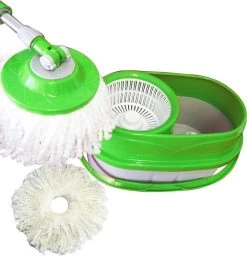 BensonClean Spin Mop - Inclusief Emmer -Schoonmaakproducten Winkel 1156x1200