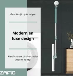 Zafio Vloertrekker Met Steel Vloerwisser Watertrekker Badkamer Douche - 80 / 130 Cm - Uitschuifbaar -Schoonmaakproducten Winkel 1162x1200