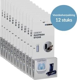 Geberit DuoFresh Sticks - 96 Stuks - Voordeelverpakking - Toilet/WC Blokjes Inbouwreservoir -Schoonmaakproducten Winkel 1163x1200 4