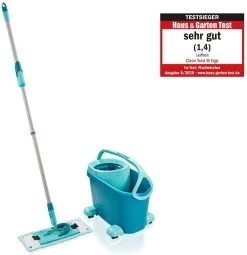 Leifheit Clean Twist M Vloerwisser Ergo Mobiel - Dweil Set Compleet Systeem Met Wieltjes - 33 Cm - 6 Liter -Schoonmaakproducten Winkel 1164x1200