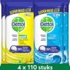 Dettol - 440 Schoonmaakdoekjes Power & Fresh - Citrus 220 Stuks - Oceaan 220 Stuks - Voordeelverpakking -Schoonmaakproducten Winkel 1170x1200 3