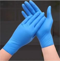 Wegwerp Handschoen Nitril Ongepoederd Latexvrij Large 100 Stuks/Doos KLEUR: WIT - Maat L – Wegwerphandschoenen - Poedervrij - Latex Free -Schoonmaakproducten Winkel 1185x1200 4