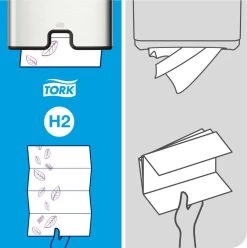 Tork Handdoekpapier Intervouw Super-soft 2-laags 2100 Vel -Schoonmaakproducten Winkel 1197x1200 8