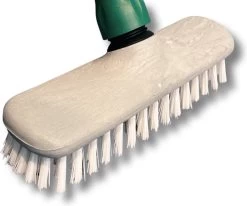 MAUS Luiwagen Met Steel - Schrobborstel 25 Cm. Polyamide Wit - Schrobber Met Steel - Made In EU -Schoonmaakproducten Winkel 1200x1002 3