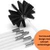 NIRAX Professionele Schoorsteenveegset Verstelbaar Tot 9 Meter – Schoorsteenveger - Veegkit – Schoorsteen Borstel - Schoorsteenreiniger - Borstel Set - Kachel - Onderhoud -Schoonmaakproducten Winkel 1200x1063