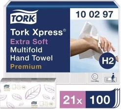 Tork Handdoekpapier Intervouw Super-soft 2-laags 2100 Vel -Schoonmaakproducten Winkel 1200x1088 5