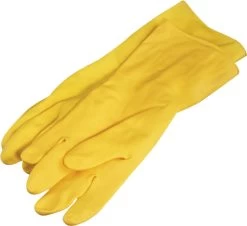 Multy Luxe Huishoudhandschoenen Maat M - Natuurlatex Met Katoenen Vlokvoering - Anti Slip - Rubberen Handschoenen - Waterdicht - Natuurlijk Latex - Maat M -Schoonmaakproducten Winkel 1200x1096 1
