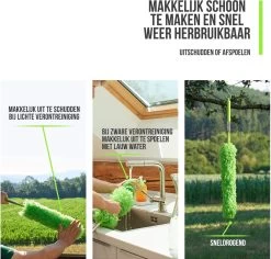 Strex Telescopische Plumeau Set Met Telescoopsteel - 60 Tot 140 Cm - Uitschuifbaar - Flexibel - Microvezel Ragebol - 5-Delige Schoonmaak Set 17 Strex Telescopische Plumeau Set Met Telescoopsteel - 60 Tot 140 Cm - Uitschuifbaar - Flexibel - Microvezel Ragebol - 5-Delige Schoonmaak Set -Schoonmaakproducten Winkel 1200x1146 2