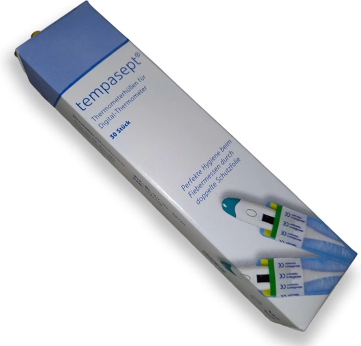 Tempasept Thermometerhoes - 30 Thermometerhoezen Voor Koortsthermometer 4 Tempasept Thermometerhoes - 30 Thermometerhoezen Voor Koortsthermometer - Afbeelding 2