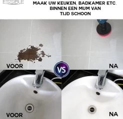 ESSIBLE Borstelboor - Set 20 Stuks - Schrobborstel - Polypropyleen - Borstel Boormachine - Schrobborstel - Schuurborstel - Automatische Reiniging - 20 Delige Borstelset Voor Boormachine -Schoonmaakproducten Winkel 1200x1162 1