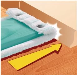 Leifheit Clean Twist M / Combi Clean M Vloerwisser Vervangingsdoek Met Drukknoppen – Micro Duo – 33 Cm -Schoonmaakproducten Winkel 1200x1165