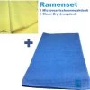 Merkloos Clean Dry Ramenset Raamdoeken Origineel 45 X 60 Blauw/Geel -Schoonmaakproducten Winkel 1200x1165 3