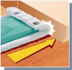 Leifheit Clean Twist XL / Combi Clean XL Vloerwisser Vervangingsdoek Met Drukknoppen – Micro Duo – 42 Cm -Schoonmaakproducten Winkel 1200x1168 1