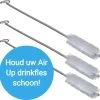 Kalaa Herbruikbare Schoonmaakborsteltjes - 3 Stuks - Reinigingsborsteltjes Geschikt Voor Air Up Drinkfles Starterskit - Rietjes Borstel - Schoonmaakborstel Rietjes -Schoonmaakproducten Winkel 1200x1169