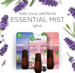 Air Wick Essential Mist Automatische Luchtverfrisser - Ontspannende Lavendel - 3 Navullingen 14 Air Wick Essential Mist Automatische Luchtverfrisser - Ontspannende Lavendel - 3 Navullingen -Schoonmaakproducten Winkel 1200x1169 3