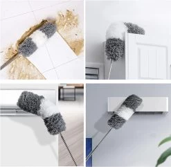 Vannons - Plumeau - Ragebol - Plumeau Uitschuifbaar Tot 245 Cm - Met Telescoopsteel - Wasbaar Microvezel - Grijs Wit 12 Vannons - Plumeau - Ragebol - Plumeau Uitschuifbaar Tot 245 Cm - Met Telescoopsteel - Wasbaar Microvezel - Grijs Wit -Schoonmaakproducten Winkel 1200x1171 1