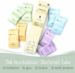 Cosmeau Schoonmaakmiddel Tabletten Cleaning Tabs Schoonmaak Tabs - Keukenreiniger - Badkamerreiniger Sanitair- Glasreiniger -Schoonmaakproducten Winkel 1200x1174 3