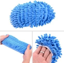 Merkloos Dweil Schoenen Vloermop (Blauw) - Vaatdoek - Keukendoek - Droogdoek - Microvezeldoek - Microvezel Doek - Microfiber Dweil - Multifunctioneel - Voor Vloer, Ramen En Auto | 1 Paar -Schoonmaakproducten Winkel 1200x1182 7