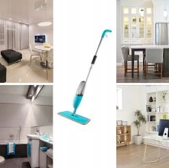Merkloos Spray Mop - Schoonmaak Zwabber Vloermop Dweil Dweilstok Reiniger Met Steel & Microvezel Doek -Schoonmaakproducten Winkel 1200x1192 2