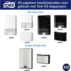Tork Handdoekpapier Intervouw Super-soft 2-laags 2100 Vel -Schoonmaakproducten Winkel 1200x1194 7