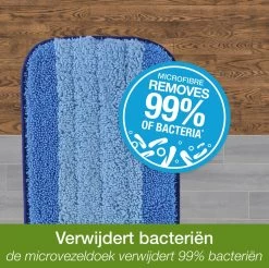 Bona Premium Spray Mop - Alles-in-1 Dweilsysteem - Vloerwisser Inclusief Harde Vloer, Tegel/ Laminaat Reiniger & Microvezel Reinigingspad - Streeploos - Sneldrogend -Schoonmaakproducten Winkel 1200x1195 5