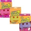 Scrub Daddy + 2 Scrub Mommy - 3 Kleuren - Schoonmaakspons -Schoonmaakproducten Winkel 1200x1196 11