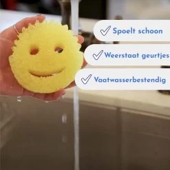Scrub Daddy + 2 Scrub Mommy - 3 Kleuren - Schoonmaakspons -Schoonmaakproducten Winkel 1200x1198 20