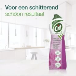 Cif CleanBoost Cream Pink Schuurmiddel - 8 X 750 Ml - Voordeelverpakking -Schoonmaakproducten Winkel 1200x1199 6