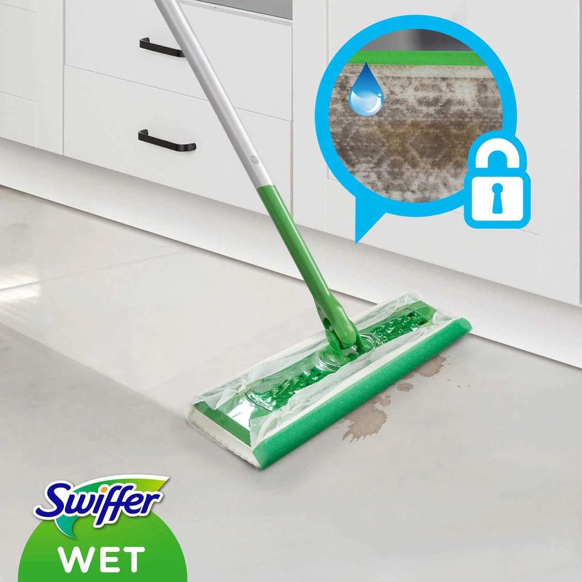 Swiffer Vloerreiniger - Vochtige Vloerdoekjes - Geur Van Citrus Fresh - Voordeelverpakking 2 X 48 Stuks 4 Swiffer Vloerreiniger - Vochtige Vloerdoekjes - Geur Van Citrus Fresh - Voordeelverpakking 2 X 48 Stuks - Afbeelding 3