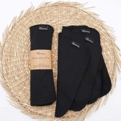 Bamboozy Vaatdoekjes Zwart 3 Stuks Herbruikbaar Keukenpapier Unpaper Towel Bamboevezels Plasticvrij -Schoonmaakproducten Winkel 1200x1200 1026