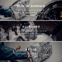 RUSH Washandschoen Zwart - Voor Auto & Motor - Auto Wassen - Motorwassen - Autowas Producten -Schoonmaakproducten Winkel 1200x1200 1038