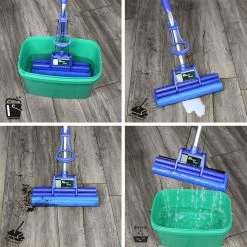 Magic Mop Vloerwisser - Dweilsysteem Zonder Wringen - Inclusief Telescoopsteel 150 Cm - Blauw -Schoonmaakproducten Winkel 1200x1200 108