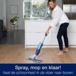 Bona Premium Spray Mop - Alles-in-1 Dweilsysteem - Vloerwisser Inclusief Houten Vloer Reiniger & Microvezel Reinigingspad - Streeploos - Sneldrogend -Schoonmaakproducten Winkel 1200x1200 116