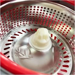 Merkloos Decopatent® Vloermopsysteem Met Emmer En Pedaal - Mop Set - Schoonmaken Van Vloer - Vloermop Dweil Met Dweilemmer En Lange Steel -Schoonmaakproducten Winkel 1200x1200 128