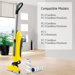 4x Rollers Grijs Compatible Met Karcher FC3 FC3D FC5 FC7 Floor Cleaner Onderdelen Vervanging Rollen 2.055-007.0 Dweil Pad Mop Microfiber -Schoonmaakproducten Winkel 1200x1200 130