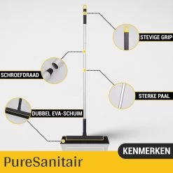 PureSanitair Vloertrekker – Vloerwisser - Raamwisser – Vloertrekker Met Steel – Raamtrekker – Ramenwisser 11 PureSanitair Vloertrekker – Vloerwisser - Raamwisser – Vloertrekker Met Steel – Raamtrekker – Ramenwisser -Schoonmaakproducten Winkel 1200x1200 175