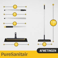PureSanitair Vloertrekker – Vloerwisser - Raamwisser – Vloertrekker Met Steel – Raamtrekker – Ramenwisser 15 PureSanitair Vloertrekker – Vloerwisser - Raamwisser – Vloertrekker Met Steel – Raamtrekker – Ramenwisser -Schoonmaakproducten Winkel 1200x1200 179