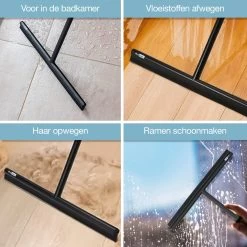 ACE Goods Vloertrekker Met Steel – Vloerwisser Badkamer - Trekker Douche – Raamwisser Verstelbaar – Watertrekker - Incl Ophanghaken -Schoonmaakproducten Winkel 1200x1200 215